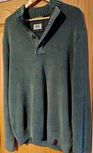 Camel Active Cotton Cardigan Men's XL Green - Picture 1 of 6