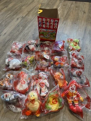 McDonalds 2009 TY Teenie Beanie 30th Anniversary Set Of 18+1 Extra Box Included - Image 1 of 4