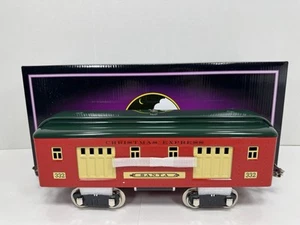 MTH Tinplate 10-5077 Std Gauge Christmas Santa 330-series baggage car NIB - Picture 1 of 14