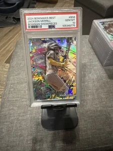 2024 Bowman's Best - Bowman Showpieces Jackson Merrill #BS-8 (RC) - Picture 1 of 4