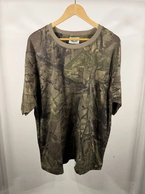 Винтажная футболка с карманом Y2K Real Tree камуфляж XXL для охоты на открытом воздухе - Изображение 1 из 3