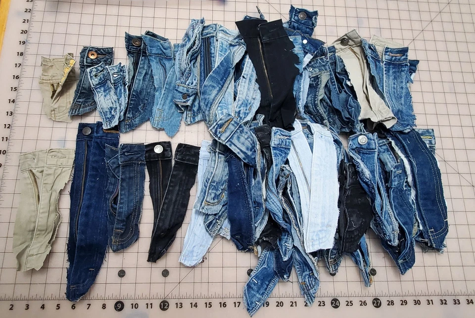 PAQUETE DE 67 CREMALLERAS METÁLICAS USADAS Y NUEVAS Foto 1 de 1