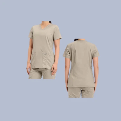 Blusa Médica Cherokee Workwear Cuello en V WW620 Envío Gratis Foto 1 de 4