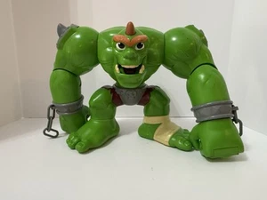 Fisher Price Imaginext Giant Green Orge 10" Eagle Talon Castle Monster (WORKING) - Picture 1 of 6