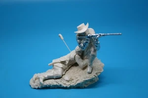 KIT 75 MM Custer US CAVALRY 1876 # APW / 1031 PVT TWEED / DYING TROOPER - Foto 1 di 2