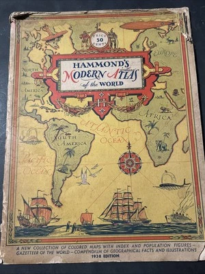 Hammond's современный атлас мира 1938 - Изображение 1 из 4