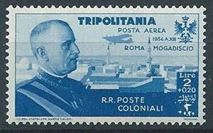1934 TRIPOLITANIA POSTA AEREA VOLO ROMA MOGADISCIO 2 LIRE MNH ** - RR13629 - Imagen 1 de 1
