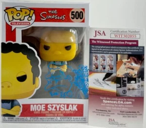 Tone Rodriguez Signed & Sketched The Simpsons Moe Szyslak Funko POP JSA COA - Picture 1 of 5