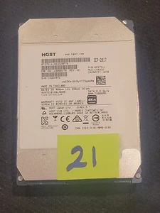 HGST Ultrastar 10TB HDD 6GB/s SATA 7200 RPM 3.5 4KN HUH721010ALN600 Drive # 21 - Picture 1 of 2