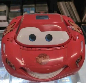 VTG Lightning McQueen CD Player Radio Disney Pixar Cars AM/FM AS-IS FOR PARTS! - Picture 1 of 13