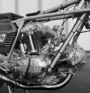 Ducati 750 SS 1974 prototipo legendaria fotografía de carreras de motocicletas - Imagen 1 de 1