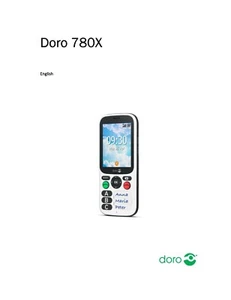 DORO 780X PRINTED INSTRUCTION MANUAL USER GUIDE HANDBOOK - Picture 1 of 1