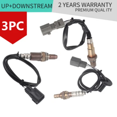 3PCS O2 Lambda Oxygen Sensors Upstream and Downstream For Lexus GS450h 2014-2015 - Image 1 of 4