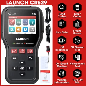 2024 LAUNCH CR629 Engine ABS SRS Scanner Tool Auto OBD2 Scanner Car Code Reader - Picture 1 of 11