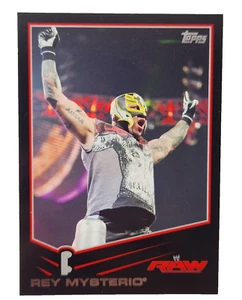 Tarjeta de lucha libre paralela negra 2013 Topps WWE RAW Rey Mysterio #31 W269 - Imagen 1 de 2
