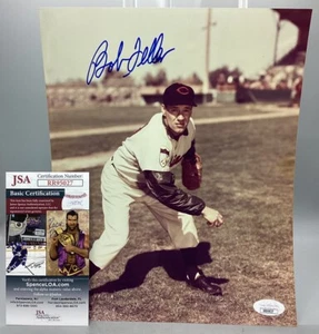 Bob Feller Autograph - 10” x 8” Signed Photograph - JSA Certified - Picture 1 of 3