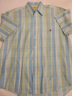 Vintage Duck Head Shirt Mens Large Plaid Short Sleeve Button Down Casual - Image 1 of 4