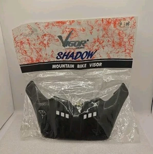Vintage Vigor Sporthelm Visier schwarz Mountainbike ~ New Old Stock - Bild 1 von 7
