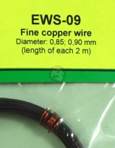 Eureka XXL Fine Copper Wires Ø 0.85mm - Ø 0.90mm (2 wires, each 2m long) EWS-09 - Picture 1 of 1