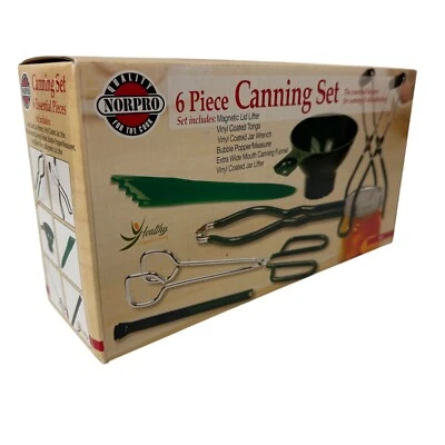 Norpro Juego de 6 Herramientas de Conservas Ayudantes Esenciales Excelente Estado Completo Foto 1 de 4