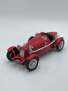 Burago Red 1934 Alfa Romeo 2300 Monza 1:18 Made In Italy - Picture 1 of 9