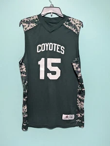 badger sport coyotes #15 jersey size large - Picture 1 of 8