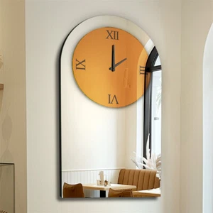 Large Decorative Wall Clock for Living Room Silent Non Ticking Lightweight Clock - Picture 1 of 14