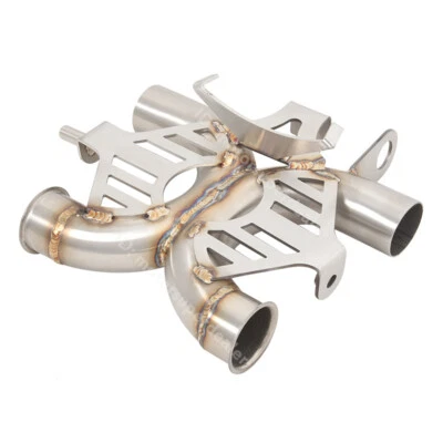 Модифицированная средняя выхлопная труба X-Pipe для Triumph Thruxton 1200 2016-2020 Bonneville - Изображение 1 из 4