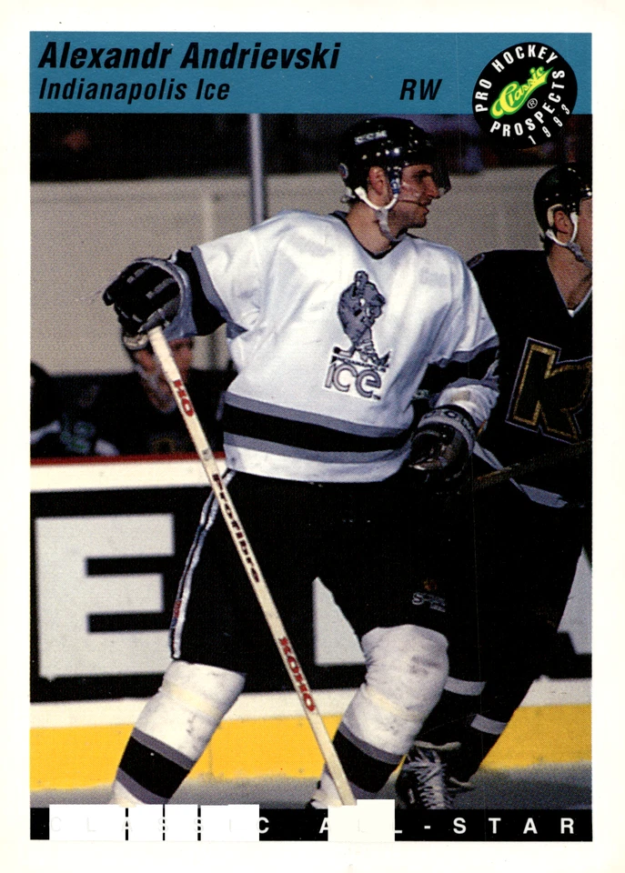 1993 Classic Games, Inc Alexandr Andrievski #75 Blackhawks - Image 1 of 2