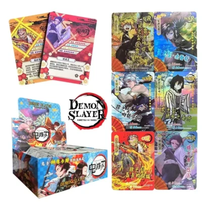 Demon Slayer Kimetsu no Yaiba Anime Trading Cards DZ Cards #2 Blue Booster Box - Image 1 of 4
