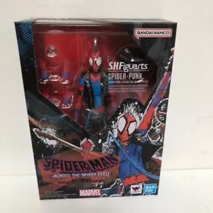 AUTÉNTICO S.H.Figuarts Spider-Punk Spider-Man Across the Spider-Verse SHF Bandai - Imagen 1 de 2