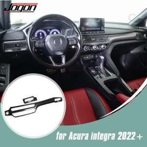 Dry Carbon For Acura Integra Type S 23-25 Dashboard Panel Console AC Frame Bezel - Picture 1 of 13