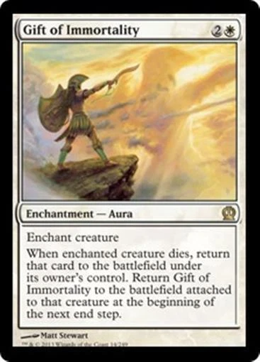 MTG - GIFT OF IMMORTALITY - Theros (R) - Image 1 of 1