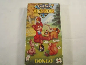 VHS Tape 1989 Walt Disney Mini Classics BONGO [10B4] - Picture 1 of 2