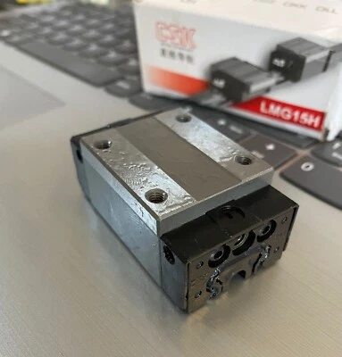 CSK LMG15 Linear Guide Block LMG15H Linear Bearing Car for Guide Width 15mm UK - Image 1 of 4