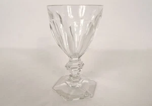 Glas Rechts Stängel- Wasser- Kristall Geschliffen Baccarat Frankreich Model - Zdjęcie 1 z 1