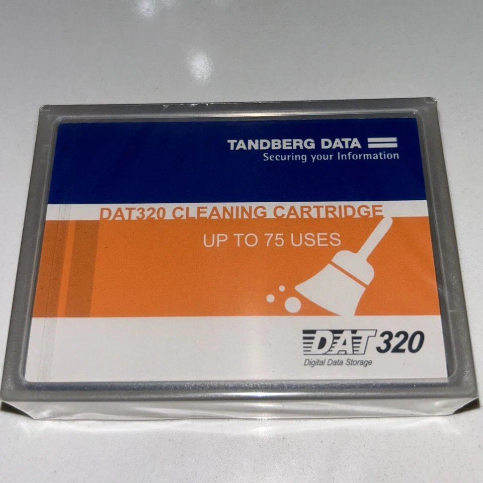 Tanberg Data Cleaning DAT320 Only Data cartridge ￼ (New Factory Sealed) - Image 1 of 1