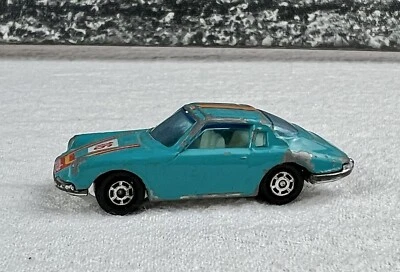 Porsche Targa No. Yatming vintage Coche de juguete fundido a presión 1016 azul verdoso Hong Kong Foto 1 de 4