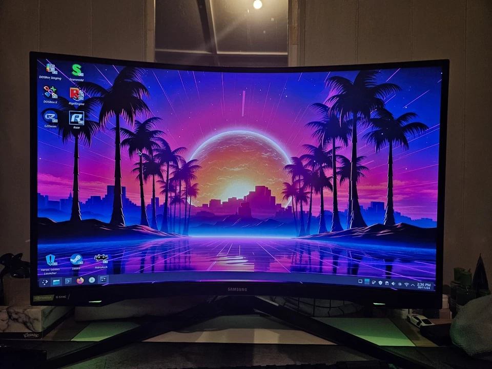 Retro Emulation Gaming Desktop Computer, 4gb RAM, 756gb Ssd+hdd - image 1 of 4