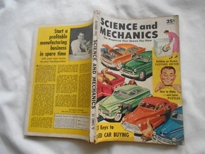 SCIENCE AND MECHANICS Magazine-OCTOBER,1955-33 KEYS TO USED CAR BUYING - Bild 1 von 3