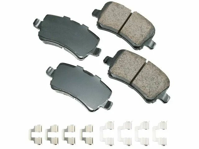 Juego de pastillas de freno traseras Akebono EURO Ultra-Premium para Volvo XC70 2008-2016 58KYFG Foto 1 de 1