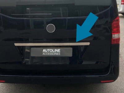 Cubierta de manija de puerta trasera cromada para Mercedes-Benz Clase V (2015+) - Imagen 1 de 4