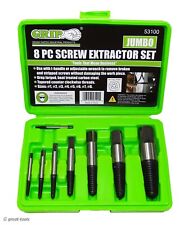 SCREW EXTRACTOR SET - large sizes, easy outs, hand tools, jumbo ez out remover