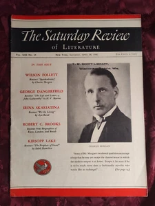RARE SATURDAY REVIEW Magazine April 18 1936 Charles Morgan Ayn Rand - Picture 1 of 2