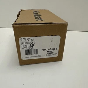 Kwikset 971TPL MDT 514 Interior Pack LP Tripoli Lever Handle Set Matte Black - Picture 1 of 7