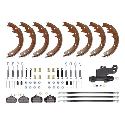 Kit de frenos Chevrolet 1951 1952 1952 de lujo con transmisión estándar incl. cilindro maestro Foto 1 de 4