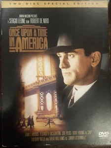 ONCE UPON A TIME IN AMERICA RARE DVD SERGIO LEONE FILM 2-DISC SPECIAL EDITION R1 - Picture 1 of 4