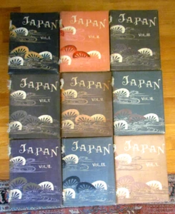 9 Volume Set 1897 JAPAN Captain F Brinkley Satsuma Edition No 6 of 50 - Picture 1 of 11