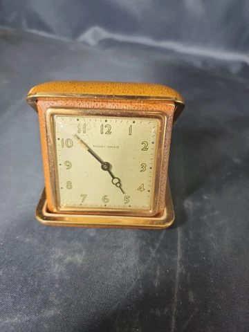 Vintage Phinney Walker Travel Alarm Clock Glow In The Dark Cover