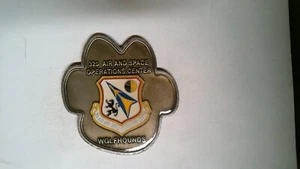 CHALLENGE COIN OLDER 32ND AIR AND SPACE OPERATIONS CENTER WOLFHOUNDS AIR FORCE - Imagen 1 de 2